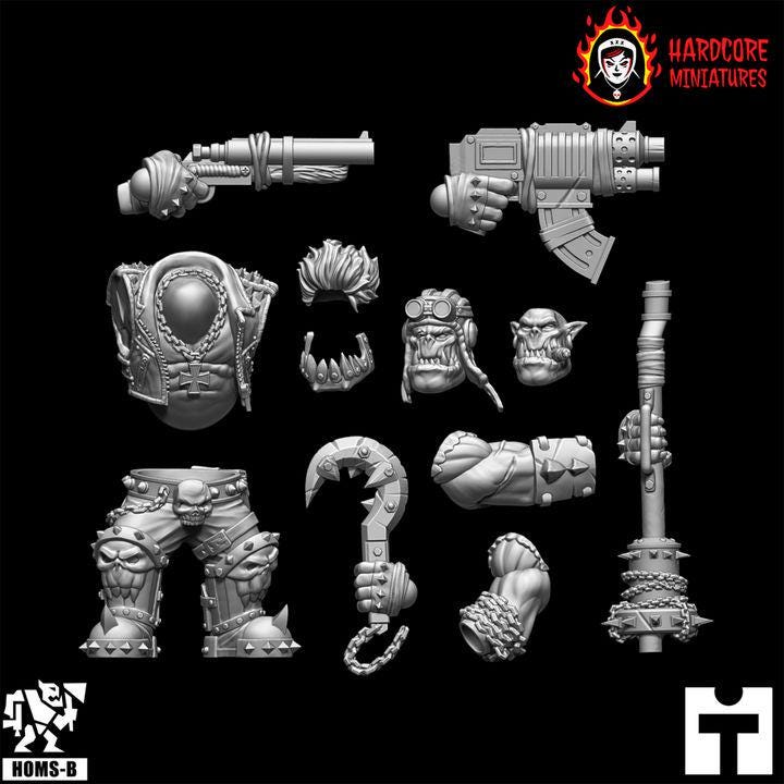Space Ork Heroes | Legendary Sci-Fi Wargaming Miniatures | Hardcore Miniatures