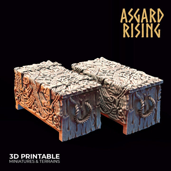 Treasure Chests / Footlockers for wargaming