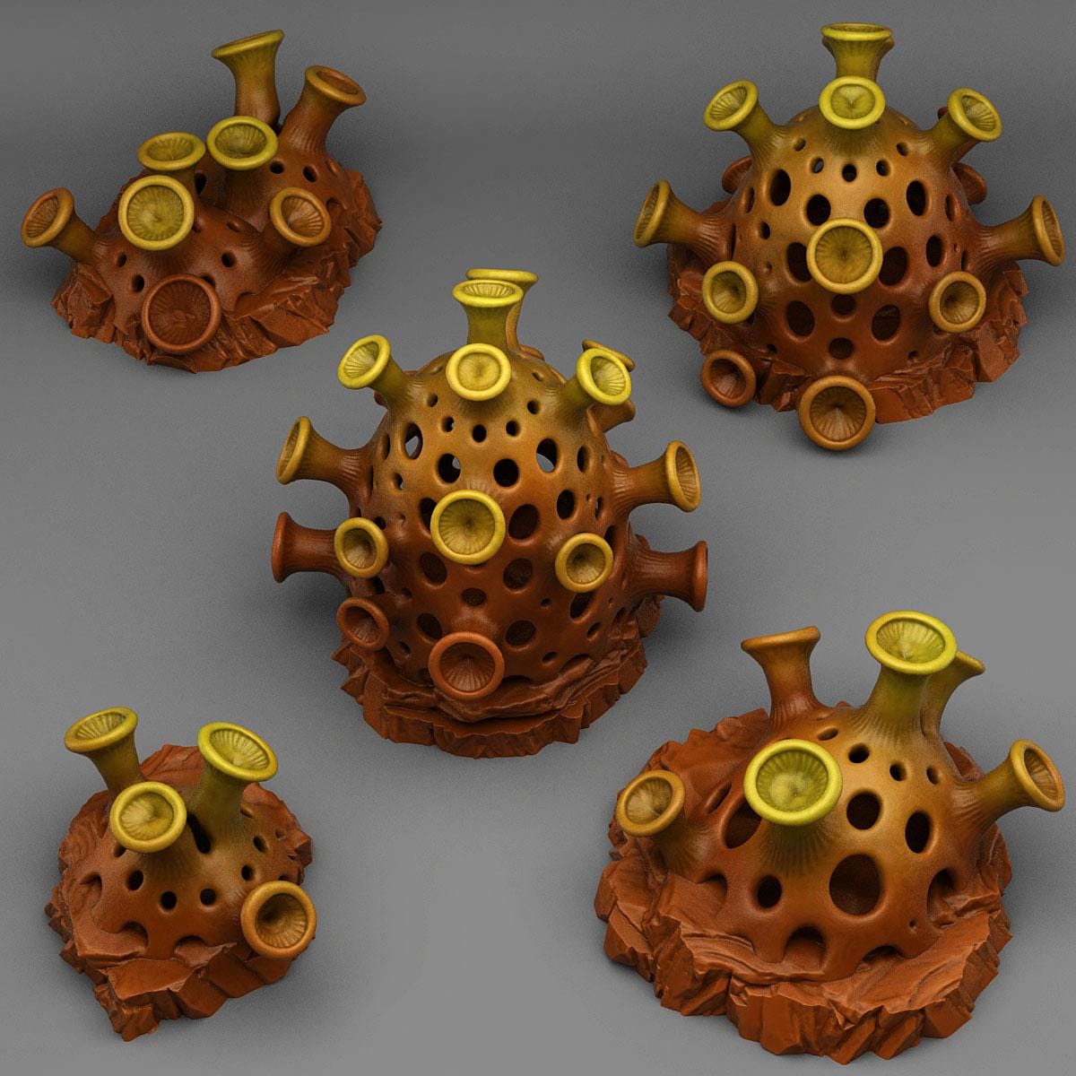 Alien Mushrooms