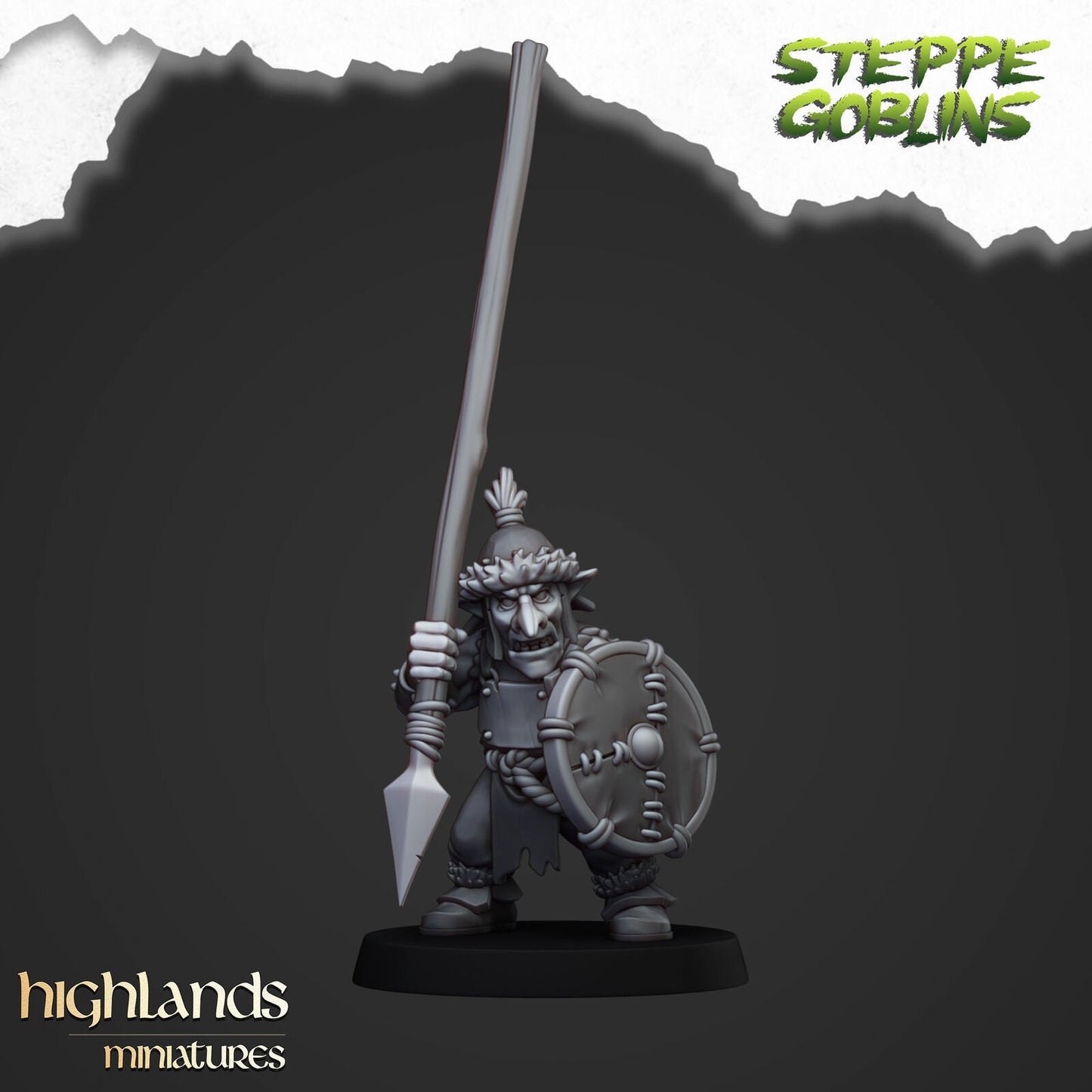 Steppe Goblin Spear Warriors – Orc & Goblin Regiment