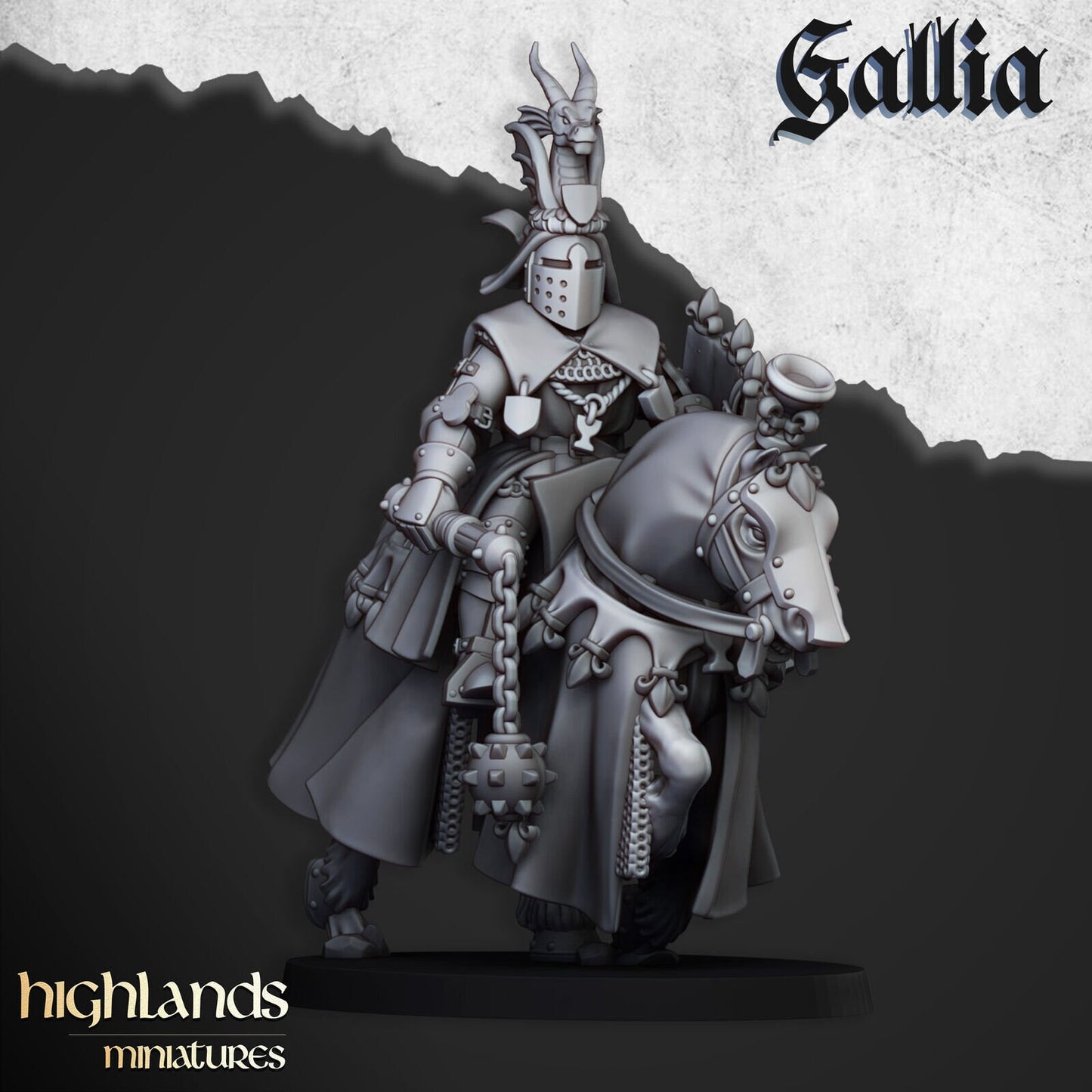 Royal Knights of Gallia | Gallia Army Collection | Highland Miniatures