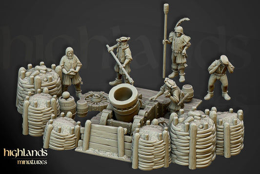 Sunland Mortar | Sunland Army Collection | Highland Miniatures