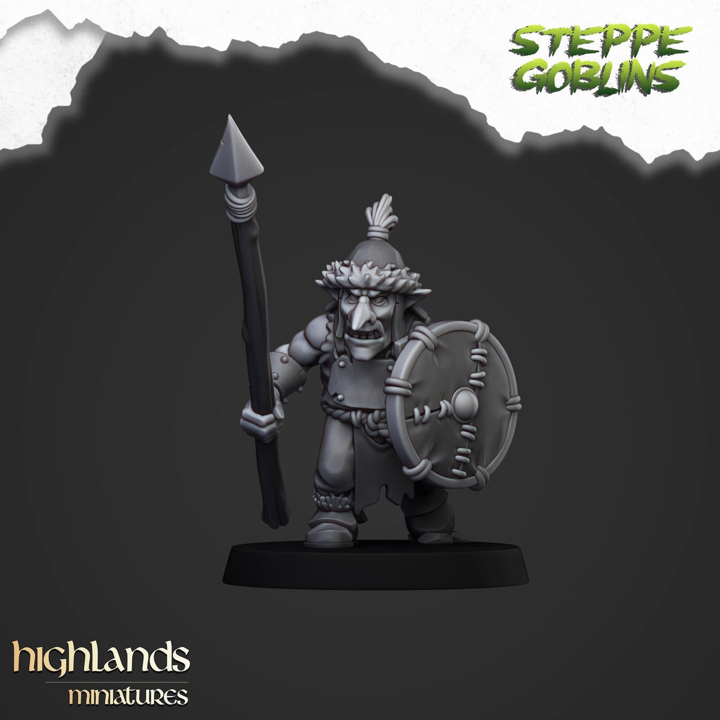 Steppe Goblin Spear Warriors – Orc & Goblin Regiment