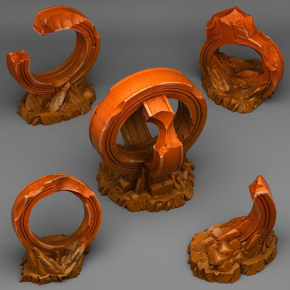 Mystical Martian Rings