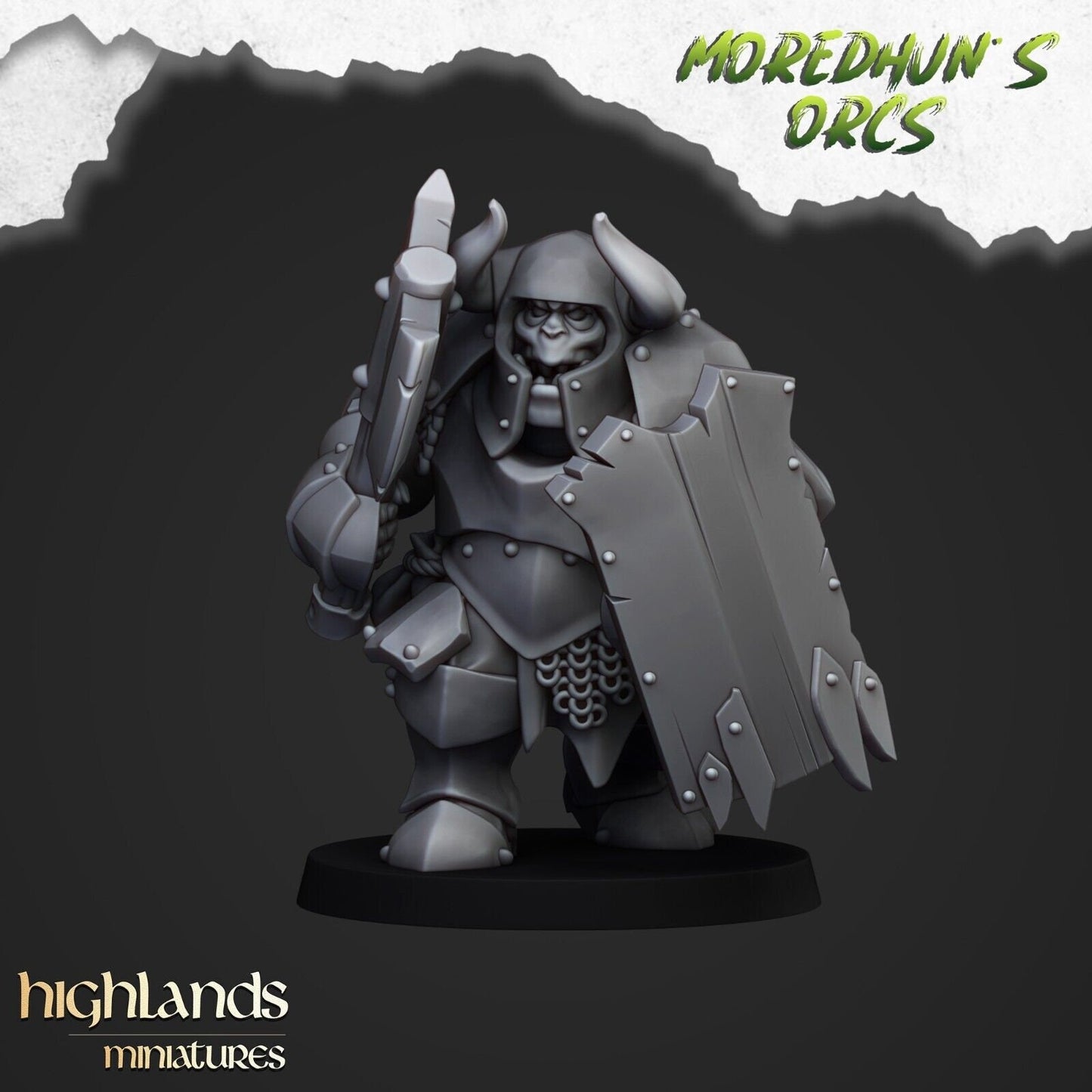 Moredhun's Heavy Armoured Orc Warriors – Orc & Goblin Elite Infantry