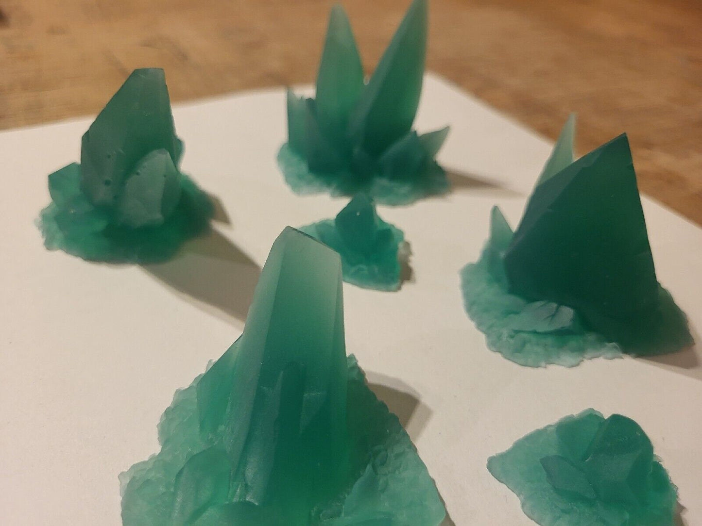 Crystal Rock Formation Scatter Terrain | 3D Printed | Wargaming