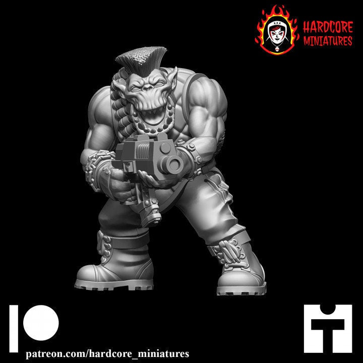 Modular Space Orks | Build-Your-Own Greenskin Warband | Hardcore Miniatures