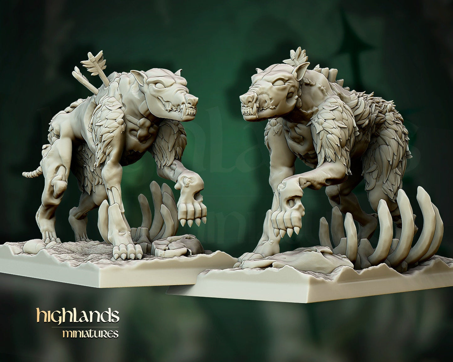Transilvanya Direwolves | Transilvanya Army Collection | Highland Miniatures