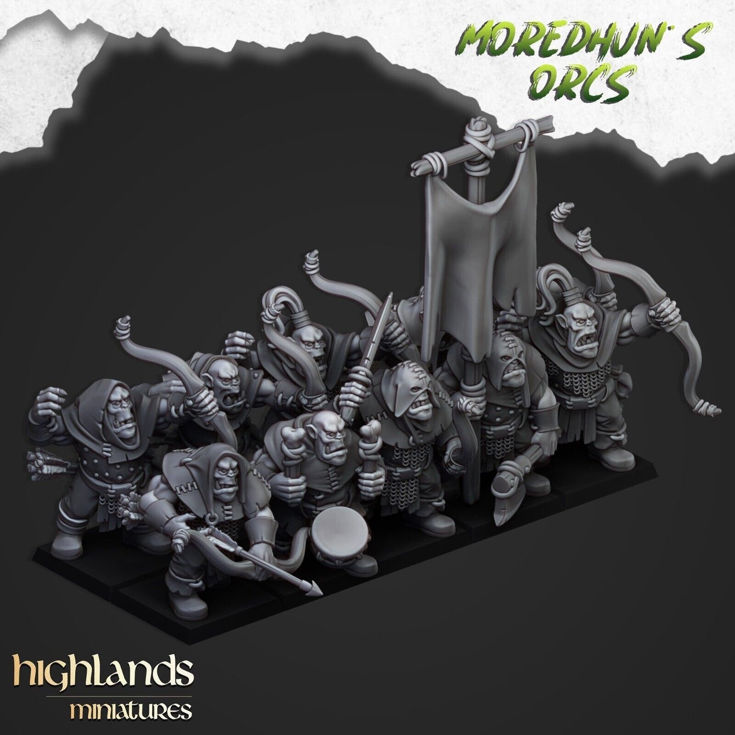 Moredhun's Orc Archers – Orc & Goblin Ranged Infantry Regiment