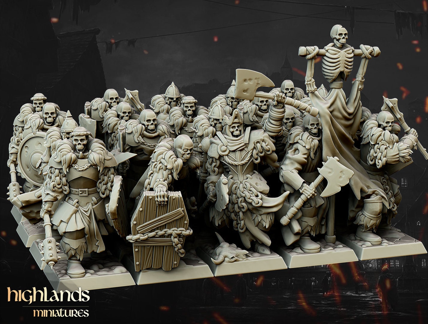 Transilvanya Black Watch Warriors | Transilvanya Army Collection | Highland Miniatures