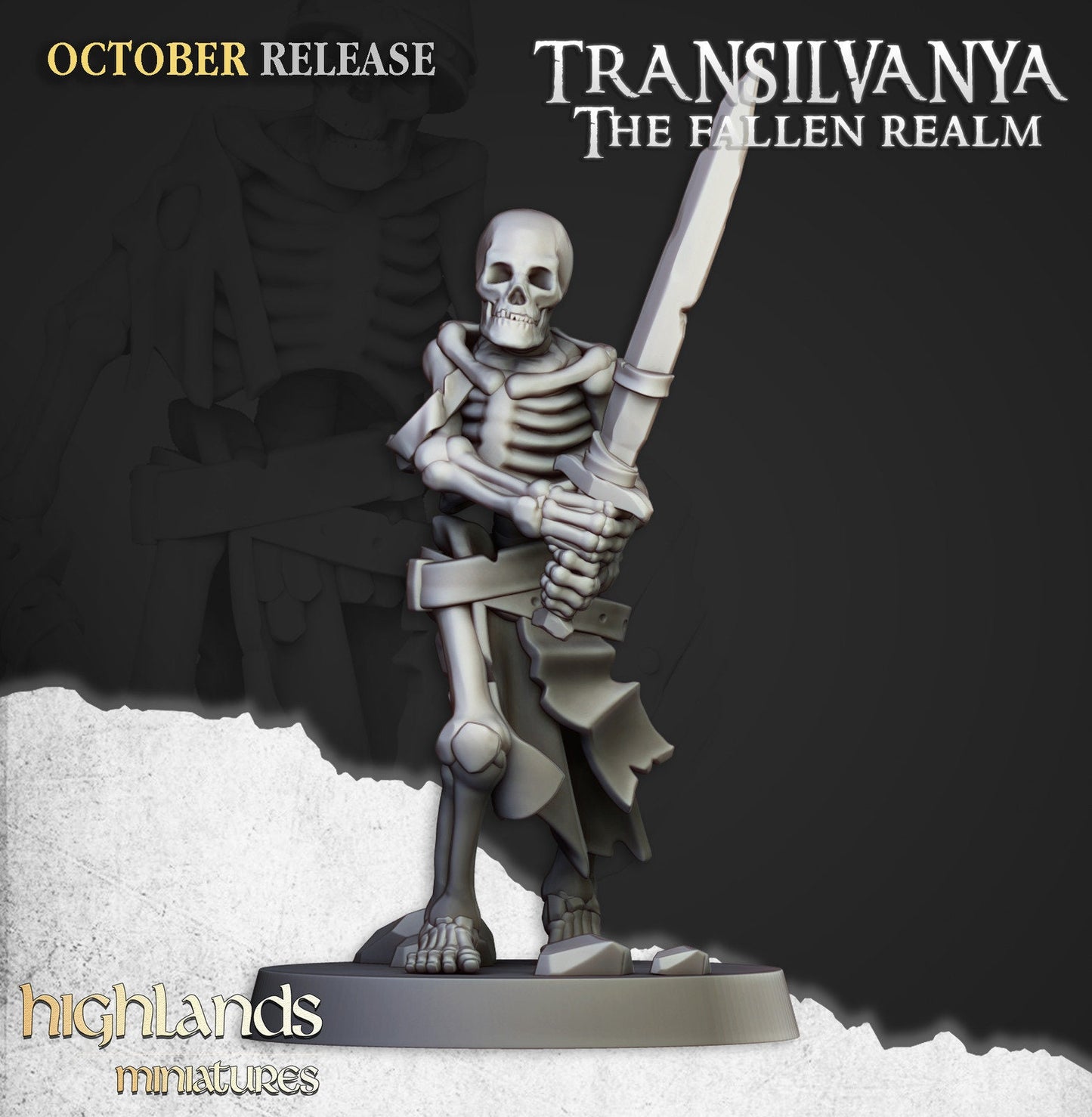 Transilvanya Skeleton Warriors | Transilvanya Army Collection | Highland Miniatures