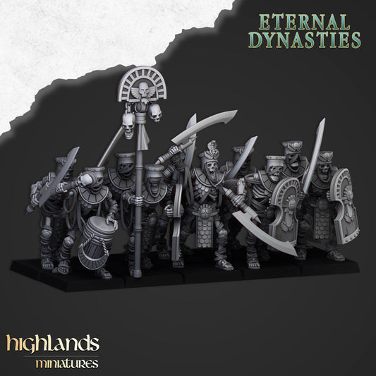 Eternal Dynasties Ancient Guard Warriors