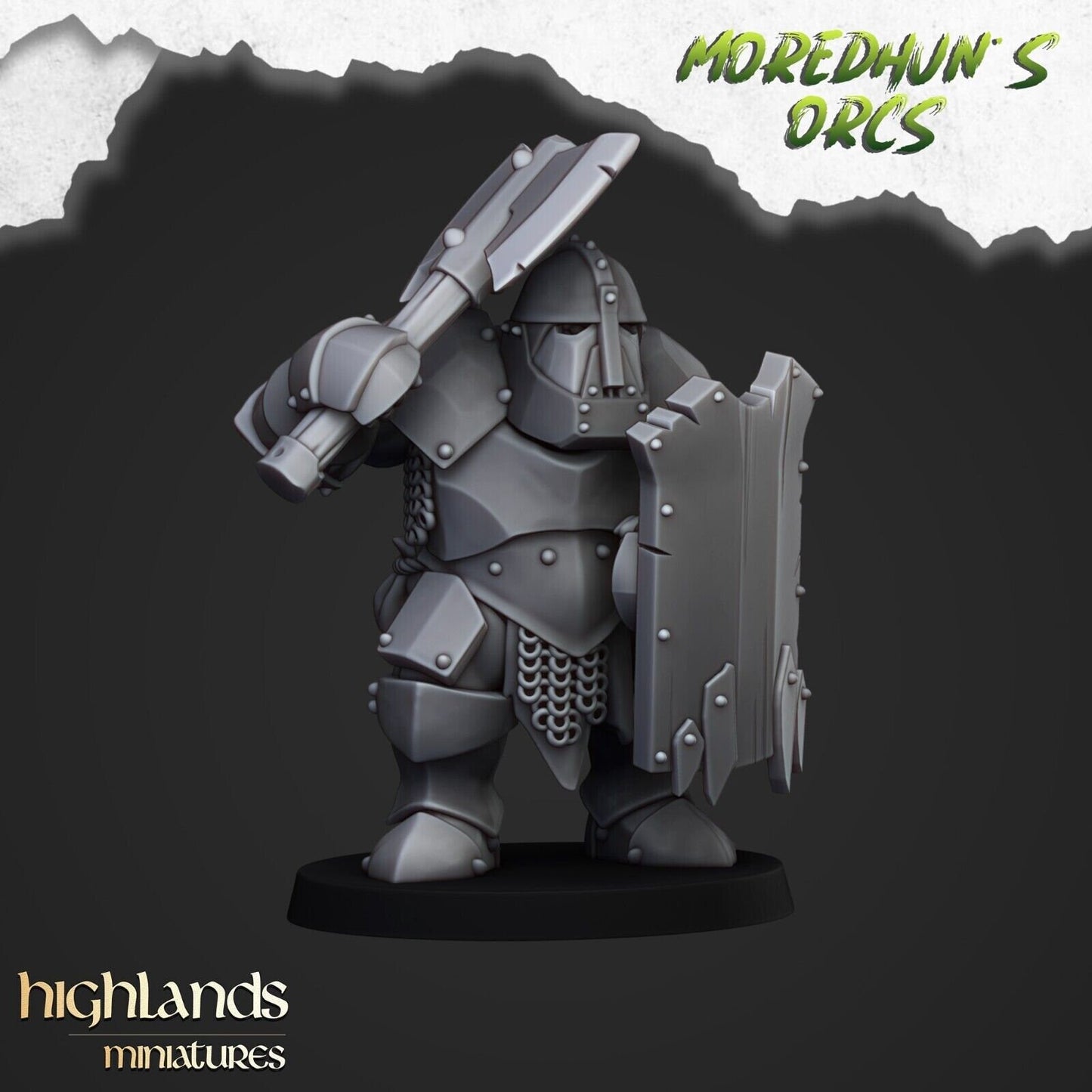 Moredhun's Heavy Armoured Orc Warriors – Orc & Goblin Elite Infantry