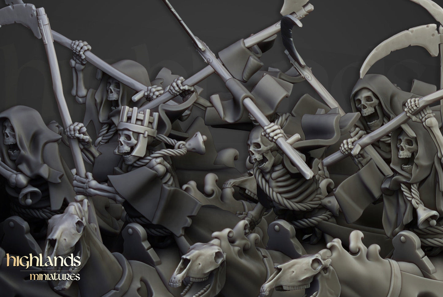 Transilvanya Spectral Knights | Transilvanya Army Collection | Highland Miniatures