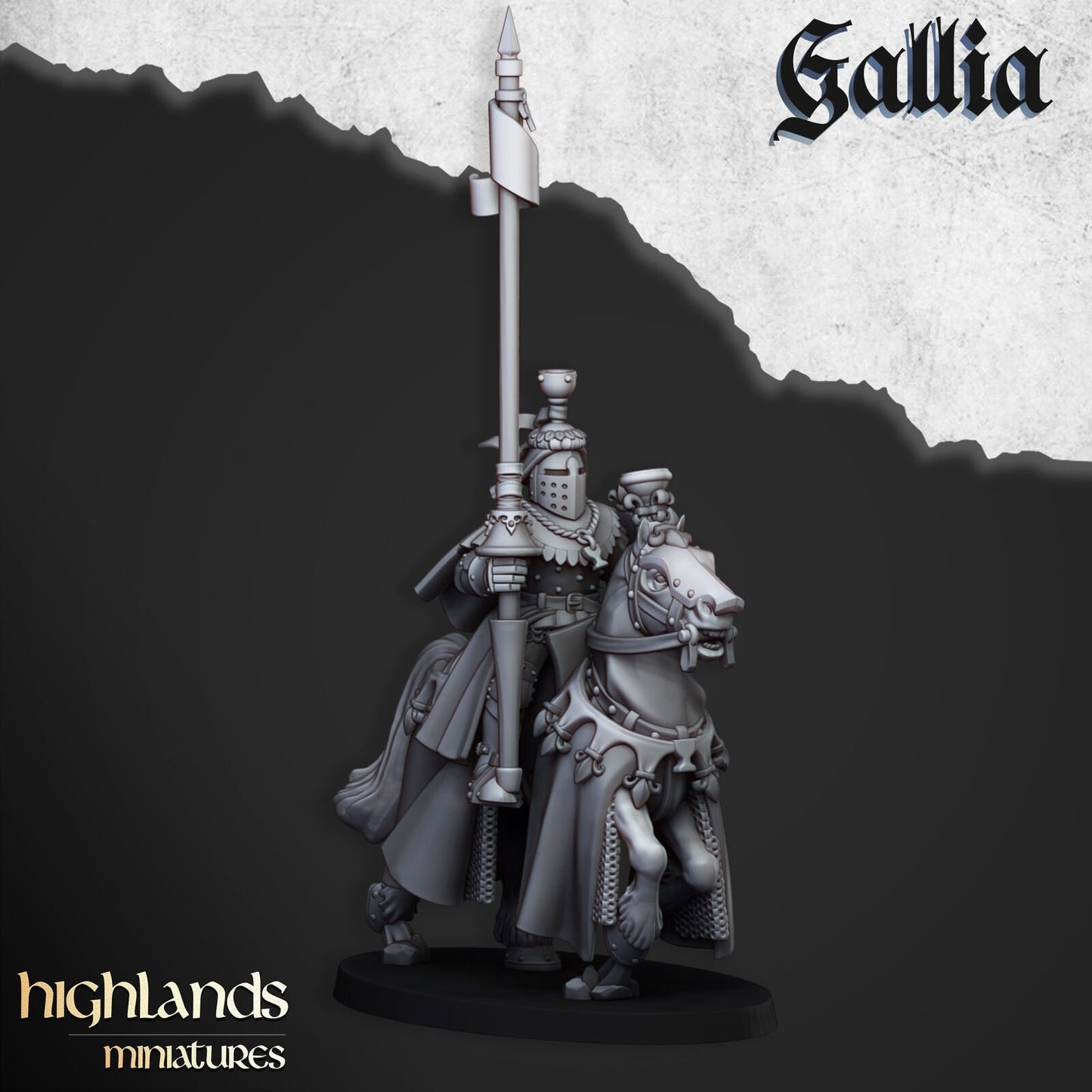 Royal Knights of Gallia | Gallia Army Collection | Highland Miniatures