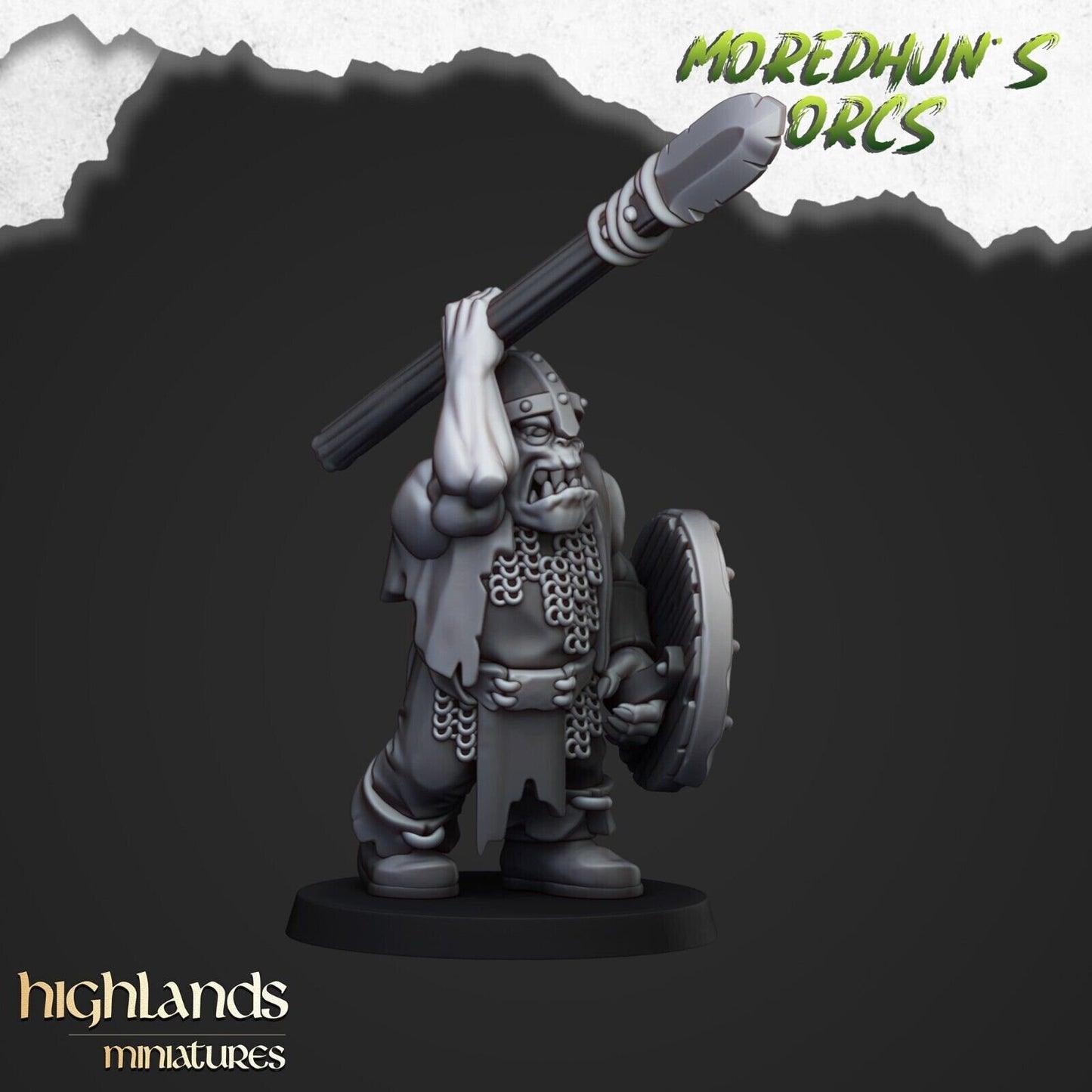 Moredhun's Orc Spear Warriors – Orc & Goblin Infantry Regiment