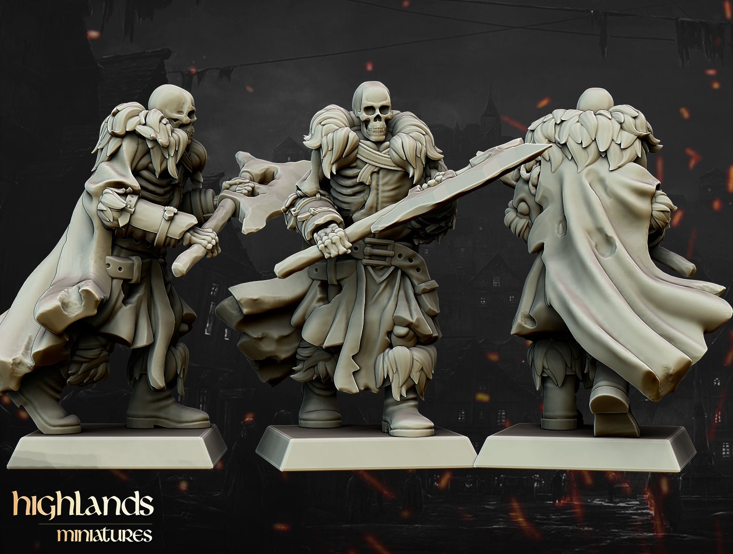Transilvanya Black Watch Warriors | Transilvanya Army Collection | Highland Miniatures