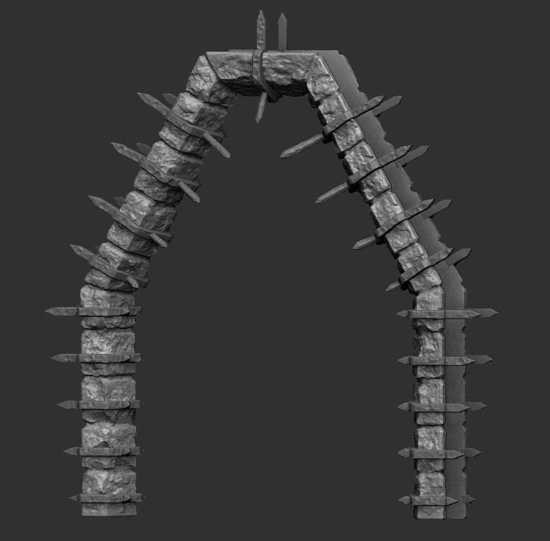 Slice & Slot Desolate Dungeons - Arches and Doors