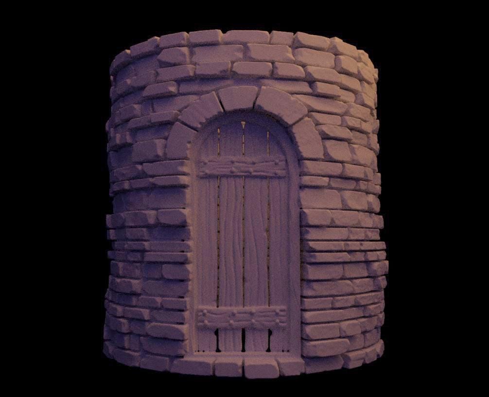 Bandit Lookout Fantasy Tower | Modular Wargaming Terrain Scenery | MTG Terrain & Scenery