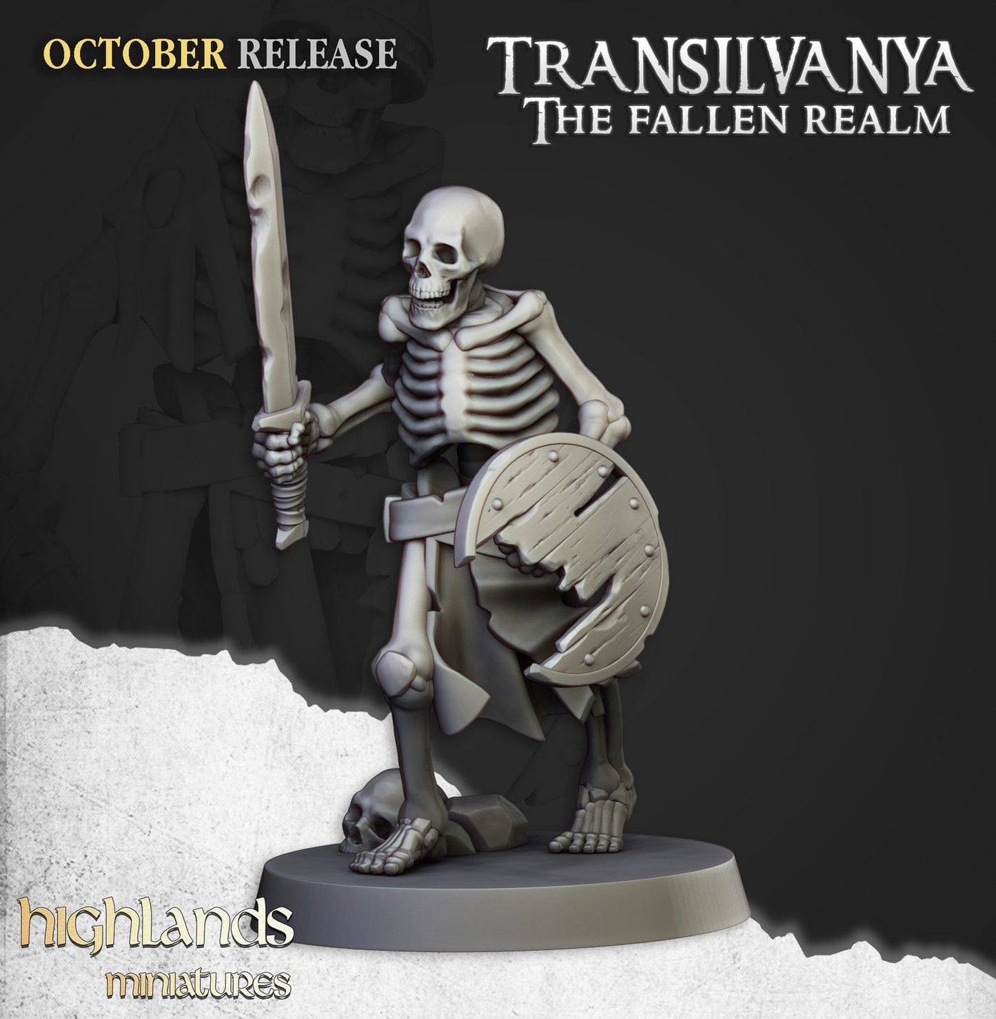 Transilvanya Skeleton Warriors | Transilvanya Army Collection | Highland Miniatures
