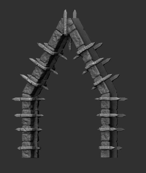 Slice & Slot Desolate Dungeons - Arches and Doors