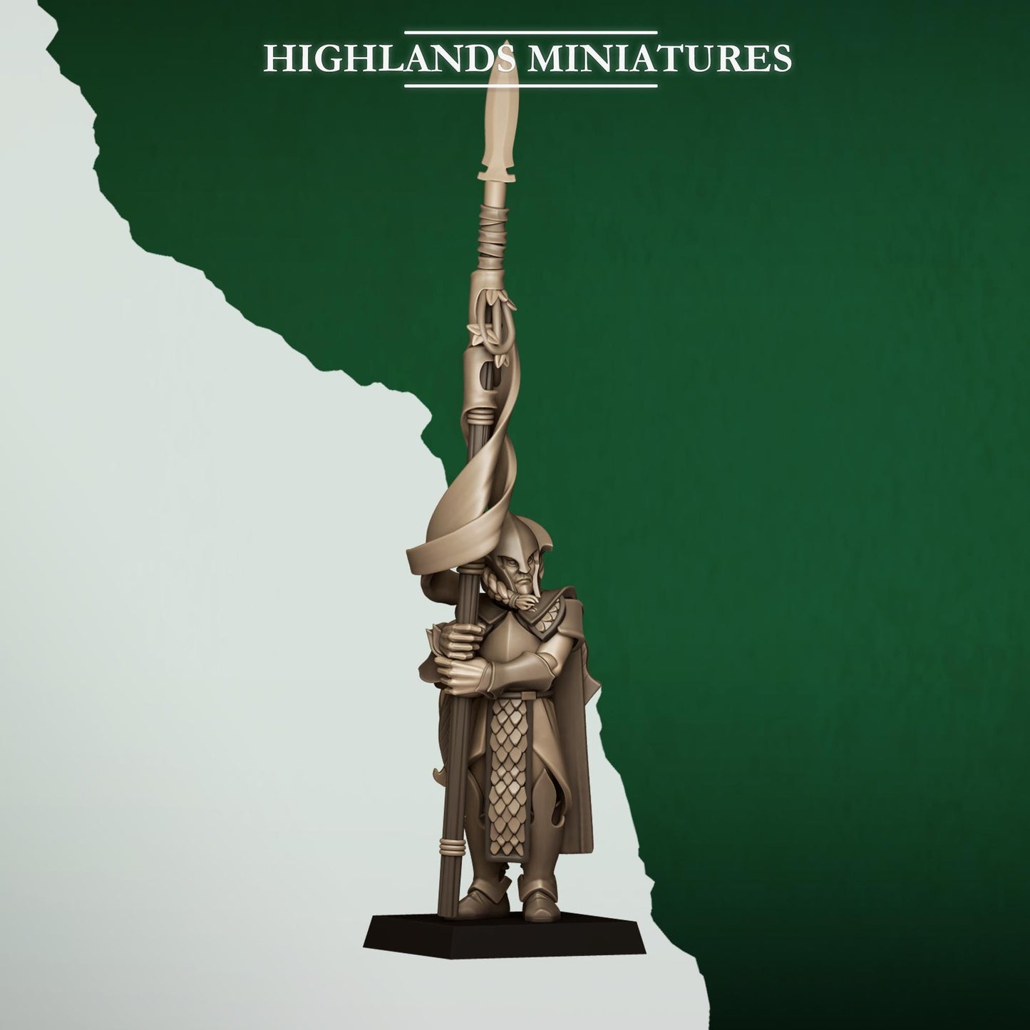 Feral Elves on foot with Spears