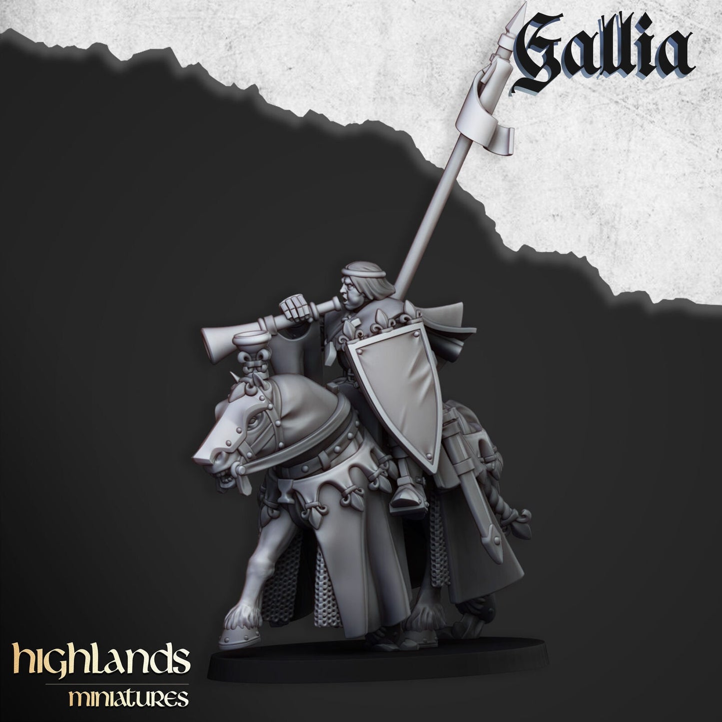 Royal Knights of Gallia | Gallia Army Collection | Highland Miniatures