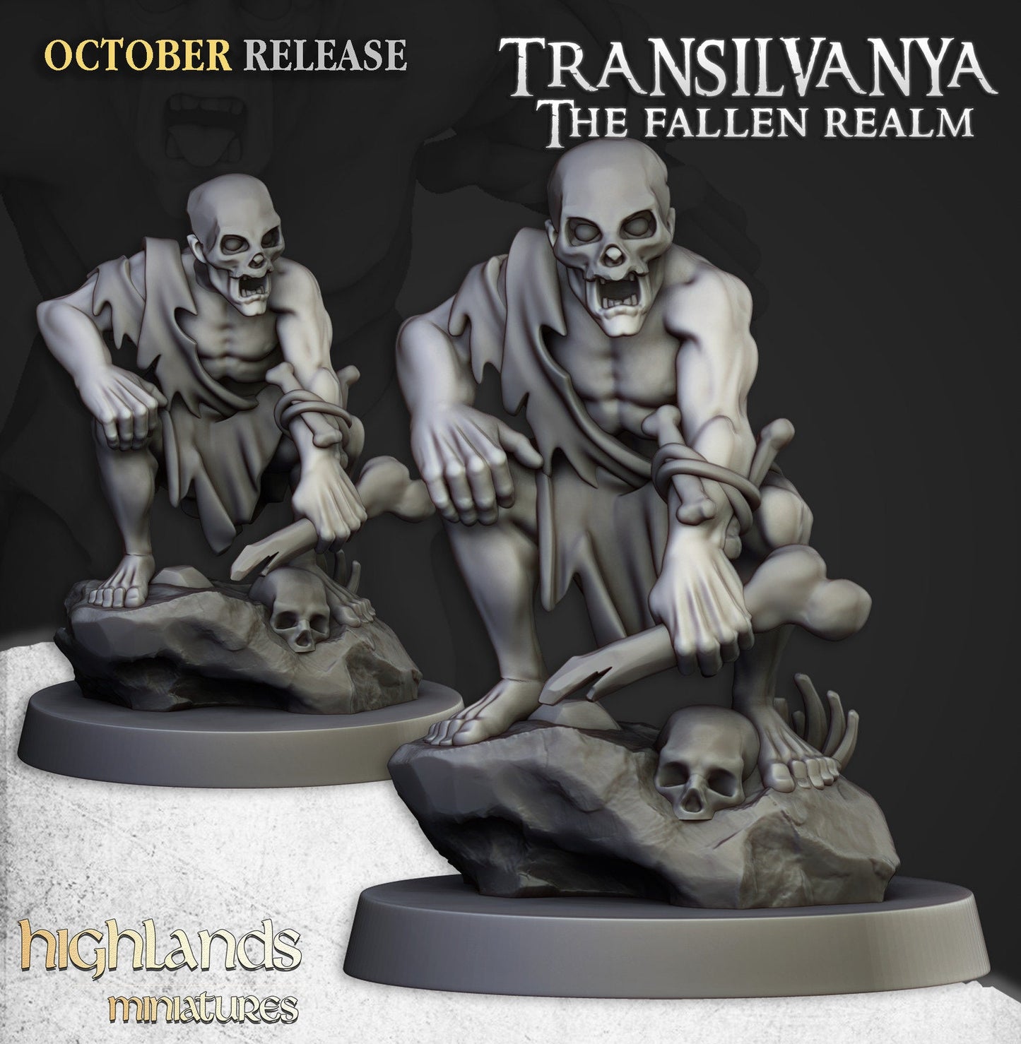 Transilvanya Ghouls | Transilvanya Army Collection | Highland Miniatures
