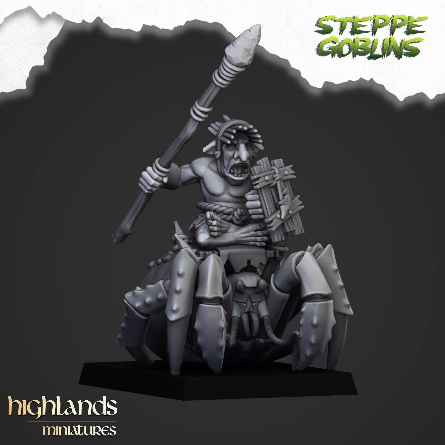 Steppe Goblin Crab Riders – Orc & Goblin Cavalry Regiment