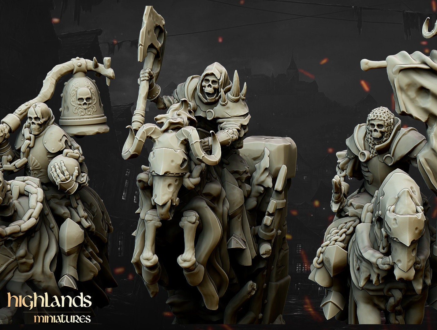 Transilvanya Dark Knights | Transilvanya Army Collection | Highland Miniatures