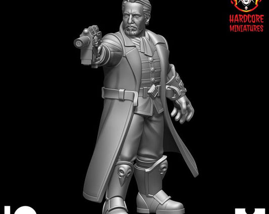Nakatomi Gang & Gang Leader Hans | Hollywood Sci-Fi Heist Wargaming Miniatures | Hardcore Miniatures